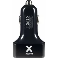Ładowarki samochodowe - Xtorm Ładowarka  XTORM Adapter samochodowy 3 USB 2,4A uniwersalny XAU013 - miniaturka - grafika 1