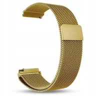 Akcesoria do smartwatchy - UNIWERSALNA STALOWA BRANSOLETA DO ZEGARKA SMARTWATCH MILANESE MAGNES 20mm - miniaturka - grafika 1