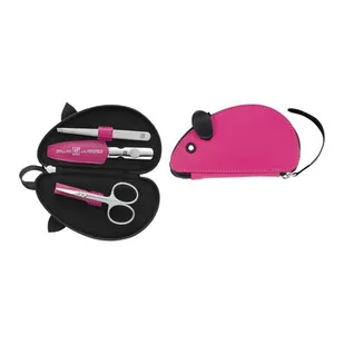 Zwilling j.a Henckels zestaw do manicure dla dzieci różowy Mouse 97374-002-0 - Akcesoria do paznokci - miniaturka - grafika 1