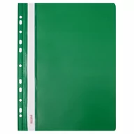 Teczki i skoroszyty - SKOROSZYT PP A4 MIĘKKI ZIELONY ZAWIESZANY 20 SZT - miniaturka - grafika 1