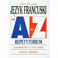 Materiały pomocnicze dla uczniów - Kram Piotr Wrzosek Język francuski A-Z Repetytorium - miniaturka - grafika 1