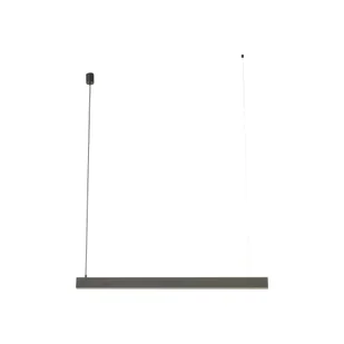Minimalistyczna lampa LED nad stół TK 18080 z serii LUXE BLACK  - Lampy sufitowe - miniaturka - grafika 1