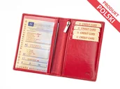 Etui na dokumenty i karty - Etui ,okładka na karty płatnicze i dokument z ochroną "RFID" P-1z wilmar - miniaturka - grafika 1