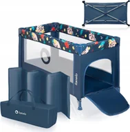 Łóżeczka i kojce - ŁÓŻECZKO TURYSTYCZNE DLA DZIECI SKŁADANE Z TORBĄ I MATA PIANKOWĄ - miniaturka - grafika 1