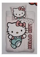 Pościel dla dzieci - Hello Kitty Pościel Dziecięca 160 x 200 cm Bawełniana Komplet Pościeli - miniaturka - grafika 1