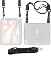 Etui do tabletów - Pasek na ramię smycz na szyję do pancernego etui na tablet D-Pro 360 Shock V2 Strap Case (Wersja V2 wąskie zaczepy) - miniaturka - grafika 1