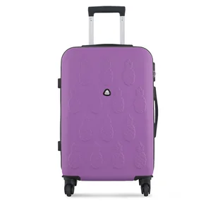 Walizka średnia Semi Line T5950-2 Fioletowy - Walizki - miniaturka - grafika 1