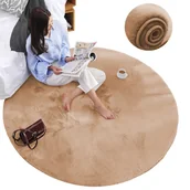 Dywany - Dywan okrągły Rabbit Strado 120x120 LightCamel (Beżowy) - miniaturka - grafika 1