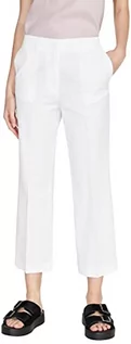 Spodnie damskie - Sisley Spodnie damskie 4iullf02y, białe 101, 12, Biały 101., 64 - grafika 1