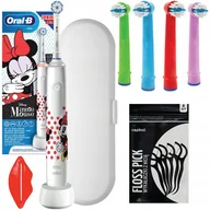 Szczoteczki do zębów - Szczoteczka Oral-B Junior Minnie Mouse Mega Zestaw - miniaturka - grafika 1
