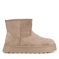 Buty dla dziewczynek - Botki DeeZee CEO-CSX23-02 Beżowy - miniaturka - grafika 1