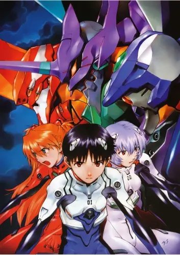 Plakat Anime Neon Genesis Evangelion nge_055 A1 Custom