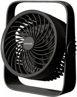 Gadżety USB - Mini wentylator Rtako WD0Y6S z podwójnym wirnikiem 3600mAh - czarny Uniwersalny - miniaturka - grafika 1