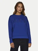 Bluzy damskie - Vila Bluza Reflect 14102406 Niebieski Regular Fit - miniaturka - grafika 1