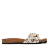 Klapki i japonki damskie - Klapki Tamaris 1-27520-42 Beżowy - miniaturka - grafika 1