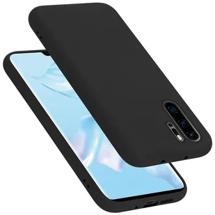 Pokrowiec Do Huawei P30 PRO Etui w LIQUID CZARNY TPU Silikon Case Cover Obudowa Ochronny Cadorabo - Etui i futerały do telefonów - miniaturka - grafika 1