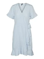 Sukienki - VERO MODA Sukienka damska, Skyway/Aop:white Tiny Dots, S - miniaturka - grafika 1