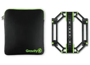 Gravity LTS 01 B SET 1 - Regulowany stojak do laptopów i kontrolerów z neoprenowym pokrowcem - Inne akcesoria muzyczne - miniaturka - grafika 1