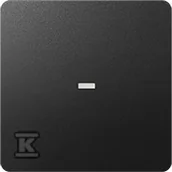 Wyłączniki światła i elektryczne - Kontakt KONTAKT_SIMON Klawisz pojedynczy do podświetlenia DETAIL 82 Grafitowy 8200015-038 - miniaturka - grafika 1