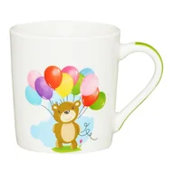 Kubki dla dzieci - Kubek porcelanowy dla dzieci 240ml Eddie balony Ambition - miniaturka - grafika 1