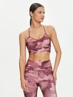 Biustonosze - Reebok Biustonosz sportowy ID Train Train Como Bra Sedros 100035798 Beżowy - miniaturka - grafika 1