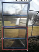 Szklarnie ogrodowe - LANITPLAST dodatkowe drzwi do szklarni łukowej TIBERUS LG3111 - miniaturka - grafika 1