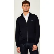 Swetry męskie - BOSS ORANGE Sweter Kanozip_S Regular Fit z dodatkiem kaszmiru - miniaturka - grafika 1