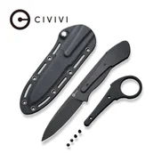 Noże - Nóż Civivi Varius Black G10, Black Stonewashed D2 by Allen Elishewitz (C22009D-1) - miniaturka - grafika 1