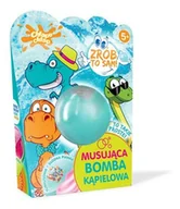 Kosmetyki do kąpieli - Chlapu Chlap Bomba do kąpieli Turkusowa pianka 88g - miniaturka - grafika 1