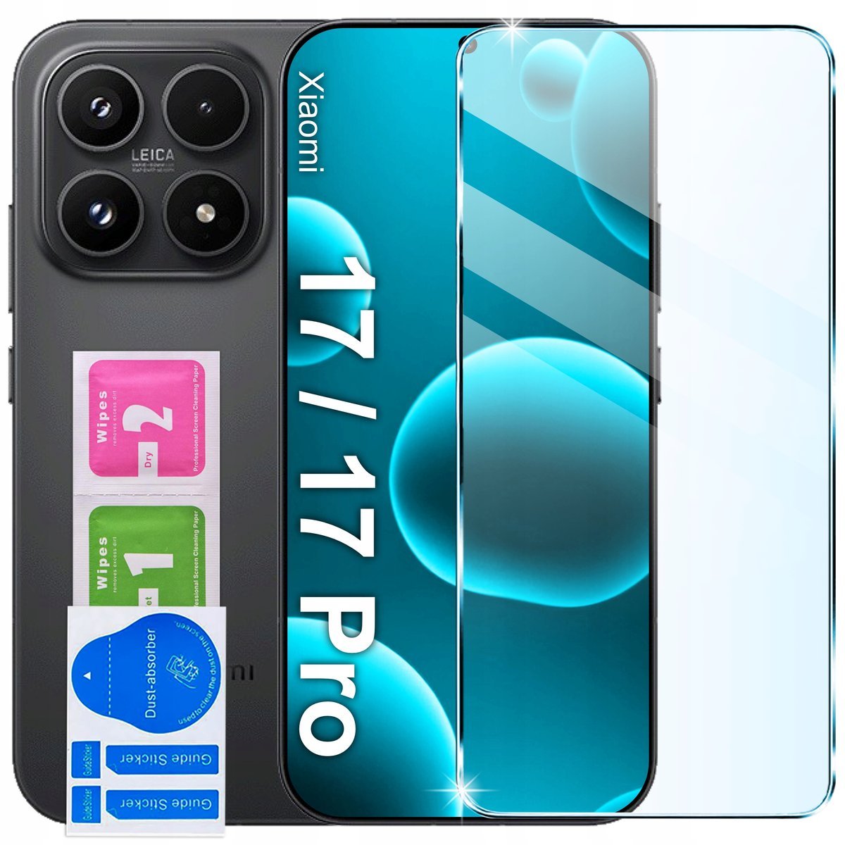 Szkło Hartowane 9H Szybka SZKIEŁKO OCHRONNE do Xiaomi 17 17 Pro