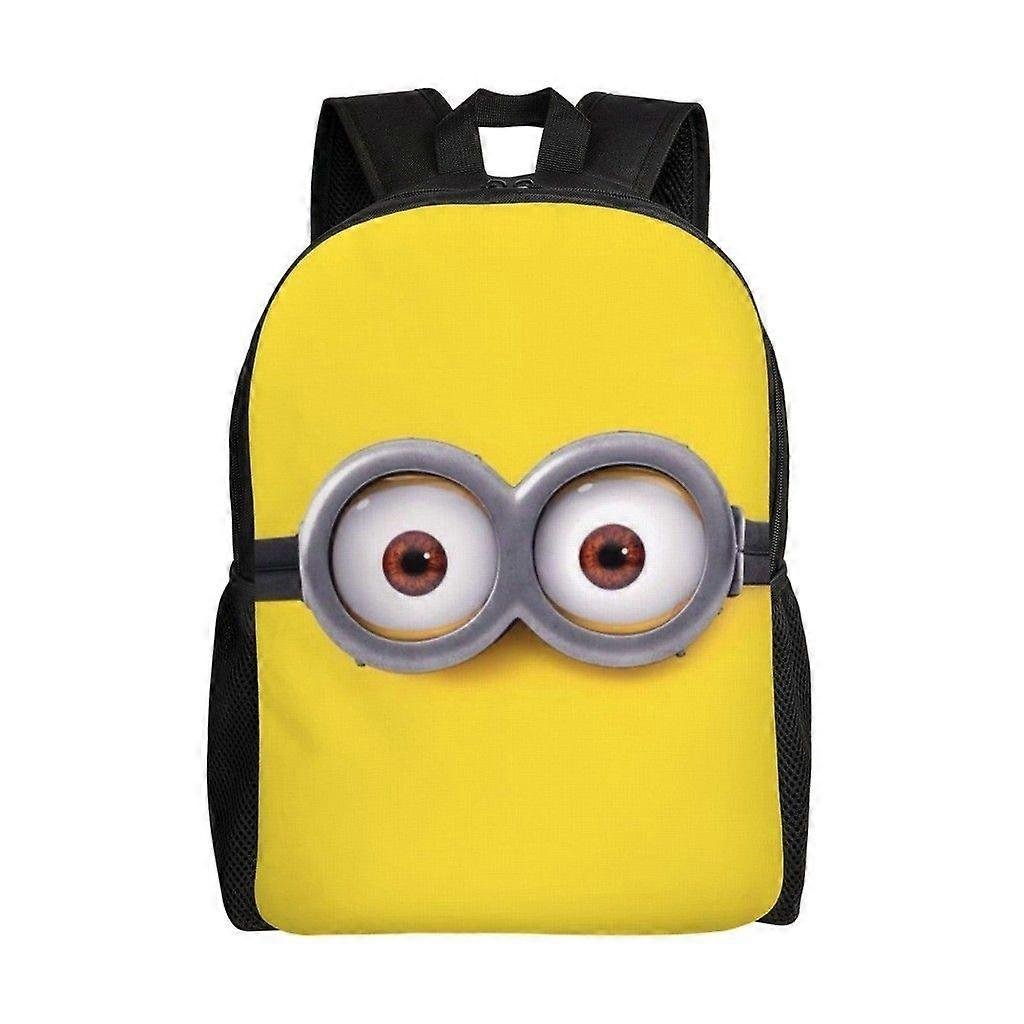 Wszechstronny plecak Minions Zmywalny plecak szkolny w stylu casual Modna torba na komputer z tkaniny Oxford Unisex-hjka2713