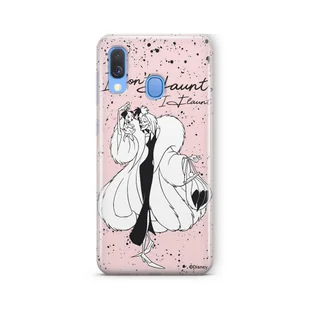 Etui na SAMSUNG Galaxy A40 DISNEY Cruella i Puppy 001 - Etui i futerały do telefonów - miniaturka - grafika 1