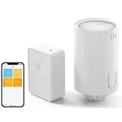 Systemy inteligentnych domów - Meross Inteligentna głowica termostatyczna WiFi Meross MTS150HHK HomeKit zestaw początkowy MSS016 - miniaturka - grafika 1