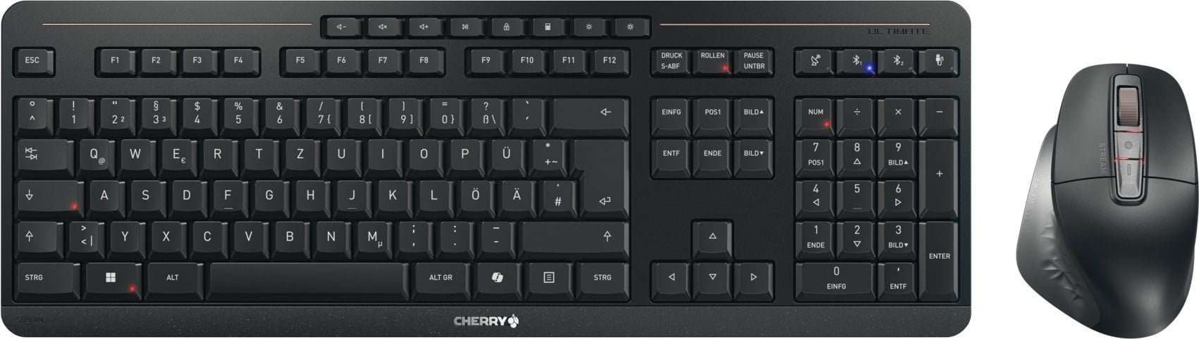Komputer Cherry Desktop STREAM DESKTOP ULTIMATE WL AES black BT Niemcy JD-857K