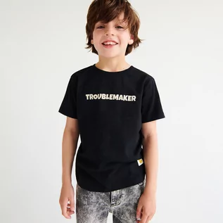 Koszulki dla chłopców - Reserved Reserved - T-shirt The Simpsons - Czarny - grafika 1