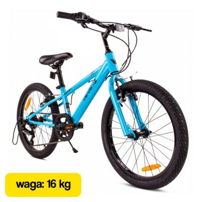 Rower dziecięcy SUN BABY Verdant 20 cali Niebieski Wzrost: 120-135 cm Wiek: 6-8 lat
