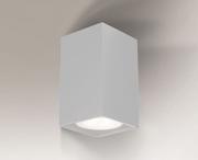 Lampy ścienne - Shilo Kinkiet OZU 7463 biały 7463 - miniaturka - grafika 1