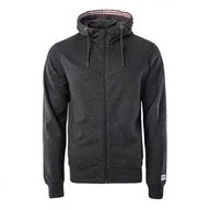 Bluzy sportowe męskie - Męska bluza Hi-Tec Sabarin Rozmiar: L / Kolor: czarny - miniaturka - grafika 1