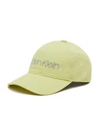 Czapki damskie - Calvin Klein Czapka z daszkiem Bb Cap K60K608210 Żółty - miniaturka - grafika 1