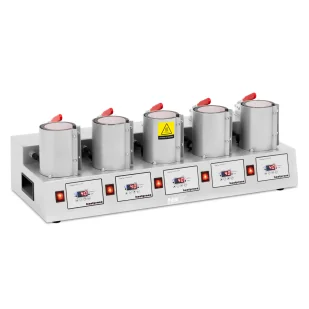 Outlet Prasa termotransferowa do kubków na 5 kubków do 250°C wyświetlacz LCD timer - Outlet Wyposażenie warsztatu MSW - Budowa OUTLET - miniaturka - grafika 1