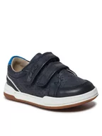 Buty dla chłopców - Clarks Sneakersy Fawn Solo T 261589886 Granatowy - miniaturka - grafika 1
