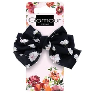 Ozdoby do włosów - Glamour Spinka automatyczna do włosów z kokardą - miniaturka - grafika 1