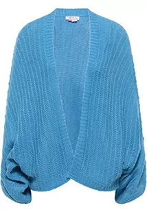 IZIA Damski kardigan, średni niebieski, XL/XXL, średni niebieski, XL-XXL - Swetry damskie - miniaturka - grafika 1