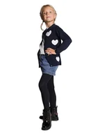 Rajstopy - Rajstopy dziewczęce bawełniane ażurowe granatowe 116-122 YOCLUB - miniaturka - grafika 1