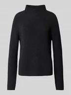 Swetry damskie - Sweter z dzianiny o kroju regular fit z czystej bawełny - miniaturka - grafika 1