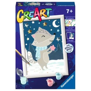 CreArt dla dzieci: Borsuk wśród gwiazd - Ravensburger - Zabawki kreatywne - miniaturka - grafika 1