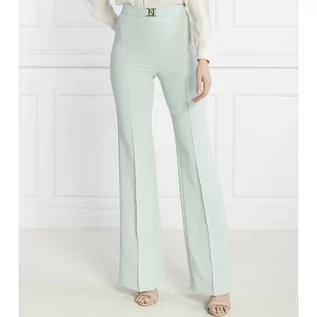 Spodnie damskie - Elisabetta Franchi Spodnie | flare fit - grafika 1