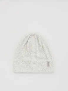 Reserved - Bawełniana czapka - ciemnoszary - Czapki damskie - miniaturka - grafika 1