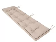 Poduszki ogrodowe - Poduszka na ławkę ogrodową, Etna, Beż Ekolen, 150x50 cm - miniaturka - grafika 1