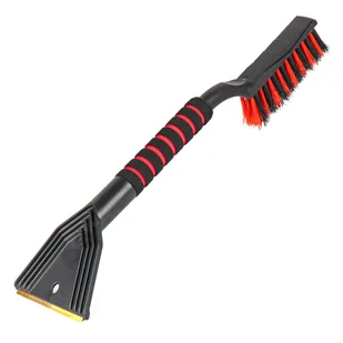 Szczotka zmiotka skrobaczka do szyb śniegu lodu mosiężna nice touch nt 50 cm - Akcesoria do mycia samochodu - miniaturka - grafika 1